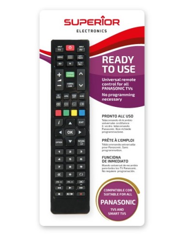 Telecomando Smart TV compatibile  Panasonic - Superior pronto all'uso